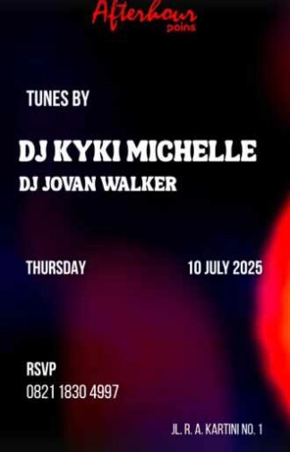 AFTERHOUR POINS JAKARTA - THURSDAY