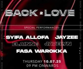 BENGKEL SCBD JAKARTA  BACK 2 LOVE