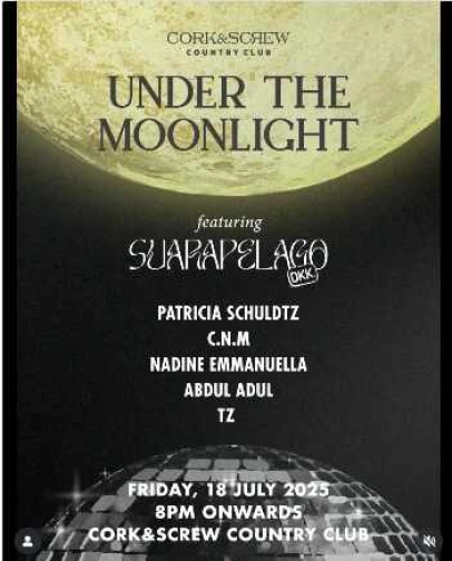 CORK & SCREW SENAYAN JAKARTA - UNDER THE MOONLIGHT