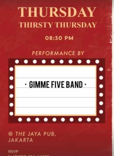 JAYA PUB MENTENG JAKARTA - THURSDAY