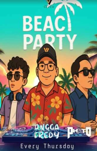 SEVEN CLUB MANGGA DUA JAKARTA - BEACH PARTY