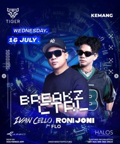 GOLDEN TIGER KEMANG JAKARTA - WEDNESDAY