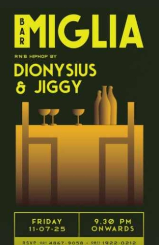 BAR MIGLIA SENOPATI JAKARTA - FRIDAY
