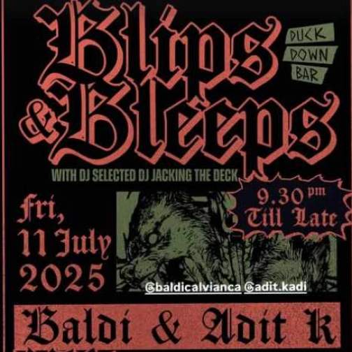 DUCK DOWN GUNAWARMAN JAKARTA - BLIPS & BLEEPS