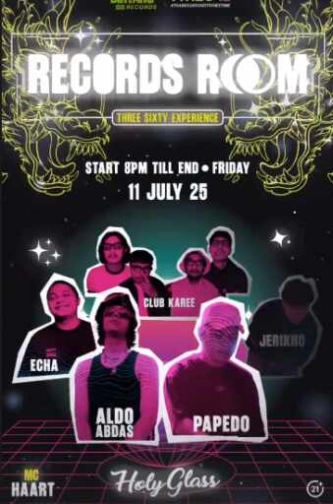 HOLY GLASS BEKASI - RECORDS ROOM
