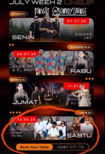 BONVOY KELAPA GADING JAKARTA - SATURDAY
