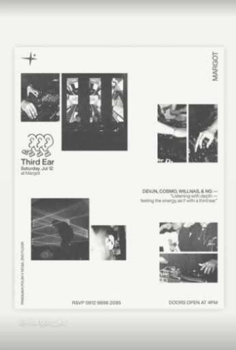 COSMIC BAR EXPERIENCE JAKARTA - THIRD EAR