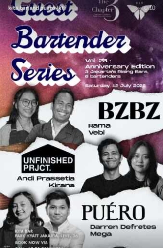 PUERO SENOPATI JAKARTA - GUEST BARTENDER SERIES