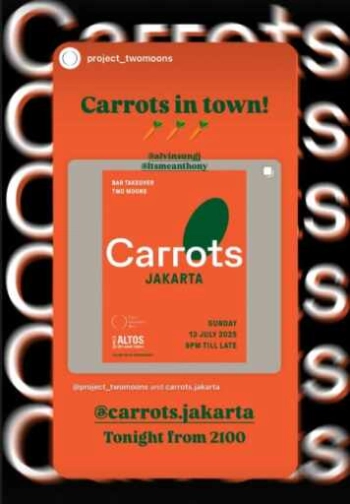 CARROTS SCBD JAKARTA - CARROTS IN TOWN