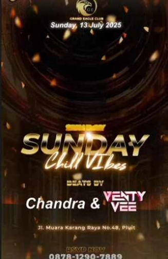 GRAND EAGLE CLUB PENAJARINGAN JAKARTA - SUNDAY CHILL