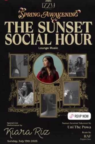 IZZY SOCIAL CLUB GUNAWARMAN JAKARTA - THE SUNSET SOCIAL HOUR