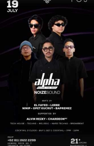 FOS KEMANG JAKARTA - ALPHA BEHIND THE DECK