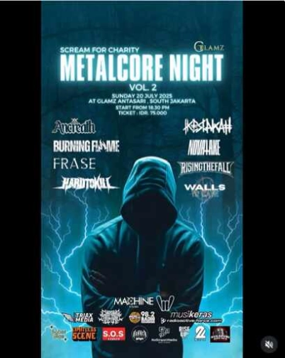 GLAMZ ANTASARI JAKARTA - METALCORE NIGHT VOL.2