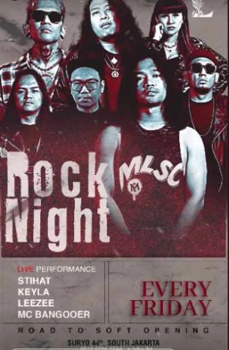 LUFRE BAR & LOUNGE SENOPATI JAKARTA - ROCK NIGHT