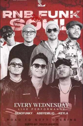 LUFRE BAR & LOUNGE SENOPATI JAKARTA - RNB FUNK AND SOUL
