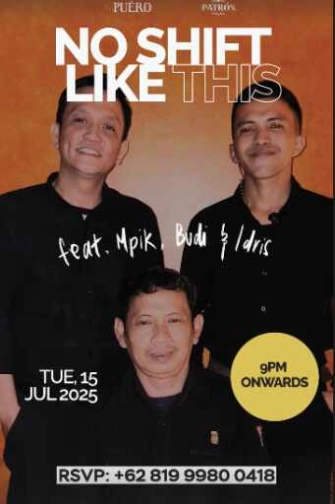 PUERO SENOPATI JAKARTA - NO SHIFT LIKE THIS