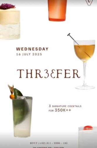 THE CONCIERGE BAR SCBD JAKARTA - WEDNESDAY