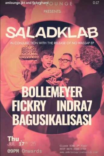 AM LOUNGE SCBD JAKARTA - SALADKLAB