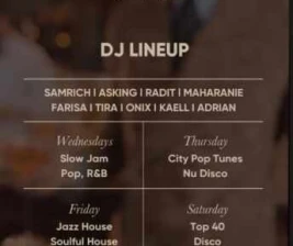 ARTESIAN SCBD JAKARTA  THURSDAY