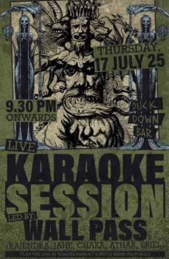 DUCK DOWN GUNAWARMAN JAKARTA - LIVE KARAOKE SESSION