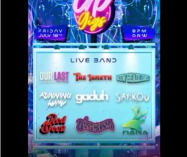 GLAMZ ANTASARI JAKARTA  GATHER AROUND WITH UP GIGS VOL5