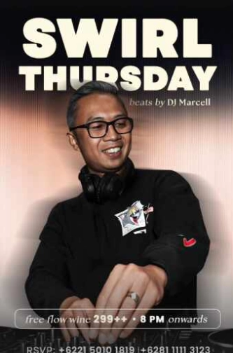J SPARROW KUNINGAN JAKARTA - SWIRL THURSDAY