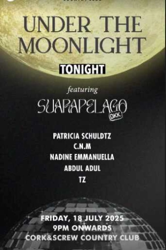 CORK & SCREW SENAYAN JAKARTA - UNDER THE MOONLIGHT