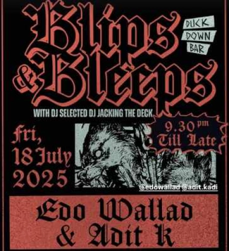 DUCK DOWN GUNAWARMAN JAKARTA - BLIPS & BLEEPS