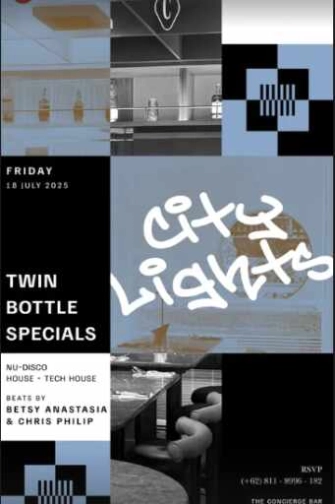THE CONCIERGE BAR SCBD JAKARTA - CITY LIGHTS