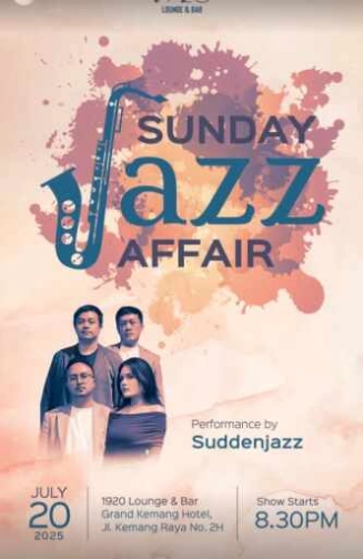 1920 LOUNGE KEMANG JAKARTA - SUNDAY JAZZ AFFAIR