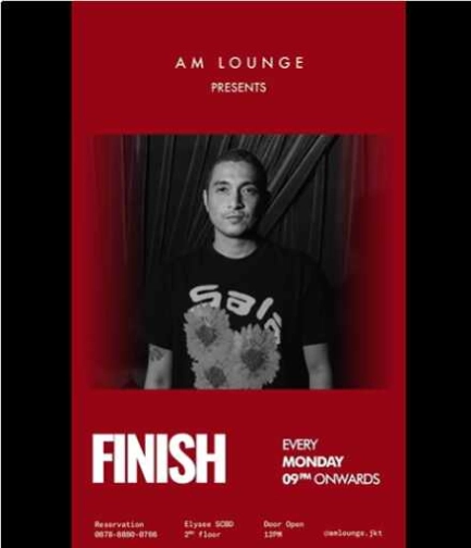 AM LOUNGE SCBD JAKARTA - MONDAY
