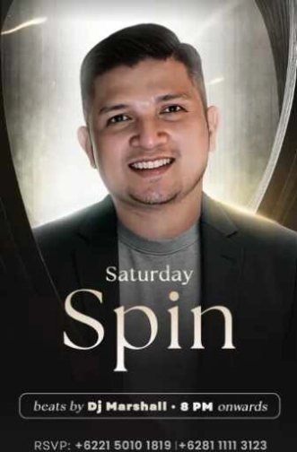 J SPARROW KUNINGAN JAKARTA - SATURDAY SPIN
