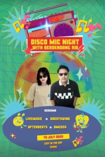LUCY IN THE SKY SPARK SENAYAN JAKARTA - DISCO MIC NIGHT