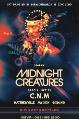 ZOO SCBD JAKARTA - MIDNIGHT CREATURES