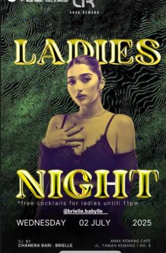 ANAK KEMANG CAFE JAKARTA - LADIES NIGHT