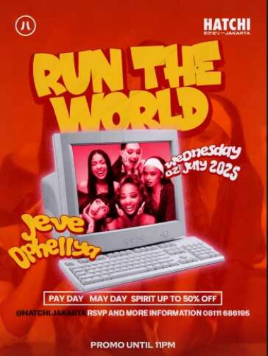 HATCHI PONDOK INDAH JAKARTA - RUN THE WORLD