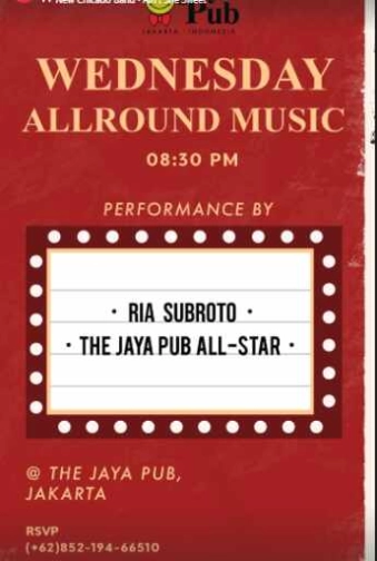 JAYA PUB MENTENG JAKARTA - WEDNESDAY