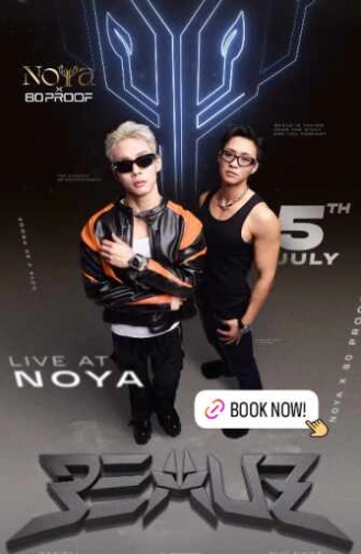 NOYA X 80 PROOF PANTAI INDAH KAPUK - SATURDAY