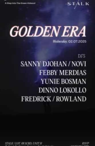STALK SCBD JAKARTA - GOLDEN ERA