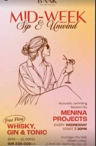 THE BANK KUNINGAN JAKARTA - MIDWEEK SIP & UNWIND