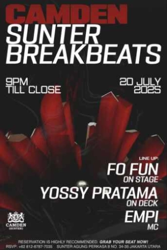 CAMDEN SUNTER JAKARTA - BREAKBEATS