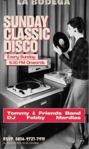 JAYA PUB MENTENG JAKARTA - SUNDAY CLASSIC DISCO