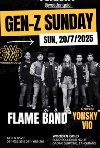 WOODEN BAR RESTO GADING SERPONG - GEN-Z SUNDAY