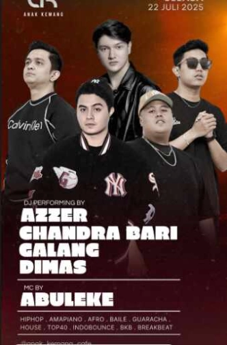 ANAK KEMANG CAFE JAKARTA - TUESDAY