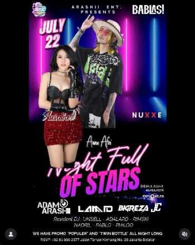 BABLAS KEMANG JAKARTA - NIGHT FULL OF STAR