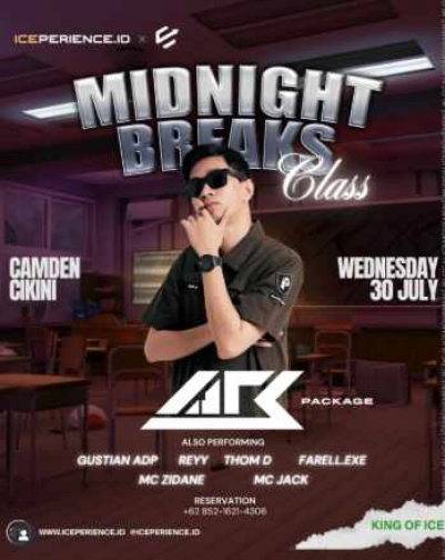CAMDEN CIKINI JAKARTA - MIDNIGHT BREAKS CLASS
