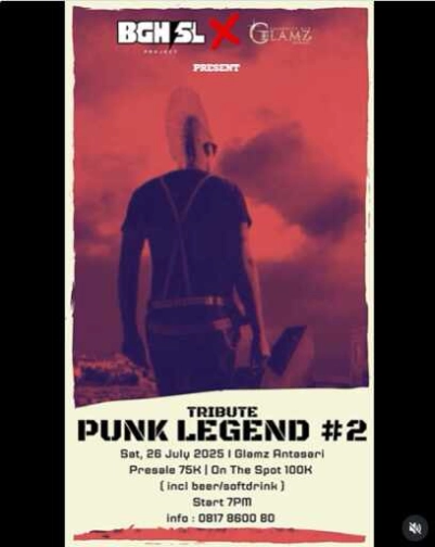 GLAMZ ANTASARI JAKARTA - TRIBUTE PUNK LEGEND VOL.2