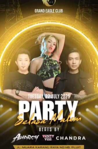 GRAND EAGLE CLUB PENJARINGAN JAKARTA - PARTY SELASA MALAM