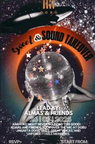 DOBU KUNINGAN JAKARTA - SWEET & SOUND TAKEOVER