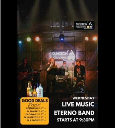 DUNGEON POOL LOUNGE KEMANG JAKARTA - WEDNESDAY